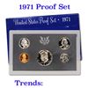 Image 1 : 1971 United States Mint Proof Set