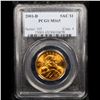 Image 2 : PCGS 2001-d Sacagawea $1 1 Graded ms65 By PCGS