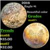 Image 1 : 2016 Silver Eagle Dollar $1 Grades Gem++ Unc