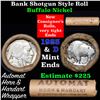 Image 1 : Buffalo Nickel Shotgun Roll in Old Bank Style 'Automat Horn & Hardart' Wrapper 1923 & d Mint Ends Gr