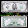 Image 1 : **Star Note** 1934c $5 Green Seal Federal Reserve Note Grades vf++
