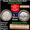 Image 1 : Buffalo Nickel Shotgun Roll in Old Bank Style 'Automat Horn & Hardart' Wrapper 1925 & d Mint Ends Gr