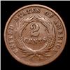 Image 3 : 1865 Two Cent Piece 2c Grades vf++