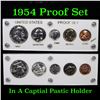 Image 1 : 1954 Proof Set in Capital Plastic Holder
