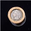 Image 3 : Mixed small cents 1c orig shotgun roll, 1919-s Wheat Cent, 1898 Indian cent other end, McDonalds Wra