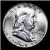 Image 2 : 1954-p Franklin Half Dollar 50c Grades GEM Unc