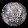 Image 2 : ***Auction Highlight*** 1921-d Morgan Dollar $1 Graded Choice Unc PL By USCG (fc)