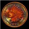 Image 2 : Proof ***Auction Highlight*** 1902 Indian Cent 1c Graded Gem++ proof RB By USCG (fc)