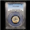 Image 2 : PCGS 1945-d Jefferson Nickel 5c Graded ms65 By PCGS