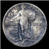 Image 2 : ***Auction Highlight*** 1919-d Standing Liberty Quarter 25c Graded Unc Details By USCG (fc)