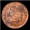 Image 2 : ***Auction Highlight*** 1809 Classic Head half cent 1/2c Graded Unc Details By USCG (fc)