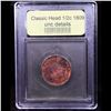 Image 4 : ***Auction Highlight*** 1809 Classic Head half cent 1/2c Graded Unc Details By USCG (fc)