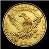 Image 3 : *HIGHLIGHT OF ENTIRE AUCTION* 1833 Large Date BD-1 Gold Capped Bust Half Eagle $5 Graded ms63 detail