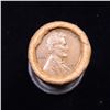 Image 2 : Mixed small cents 1c orig shotgun roll, 1919-d Wheat Cent, 1892 Indian cent other end, McDonalds Wra