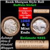 Image 1 : Buffalo Nickel Shotgun Roll in Old Bank Style 'Automat Horn & Hardart' Wrapper 1925 & d Mint Ends Gr