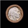 Image 2 : Buffalo Nickel Shotgun Roll in Old Bank Style 'Automat Horn & Hardart' Wrapper 1925 & d Mint Ends Gr