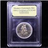 Image 2 : Proof 1989-S Congress Modern Commem Half Dollar 50c Graded GEM++ Proof Deep Cameo By USCG