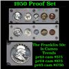 Image 1 : ***Auction Highlight*** 1950 Proof Set in Capital Plastic Holder   (fc)