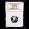 Image 2 : Proof NGC 2002-s Silver  Louisiana Washington Quarter 25c Graded pr69 dcam By NGC