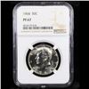Image 2 : Proof NGC 1964 Kennedy Half Dollar 50c Graded pr67 By NGC
