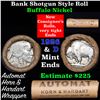 Image 1 : Buffalo Nickel Shotgun Roll in Old Bank Style 'Automat Horn & Hardart' Wrapper 1926 & d Mint Ends