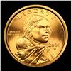 Image 2 : 2001-d Mint error Sacagawea Dollar $1 Grades Choice Unc