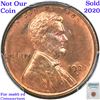 Image 8 : ***Auction Highlight*** 1920-s Lincoln Cent 1c Graded Choice+ Unc RD By USCG (fc)