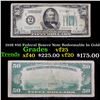 Image 1 : 1928 $50 Federal Reseve Note Redeemable In Gold Grades vf+