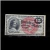 Image 2 : 1870's US Fractional Currency 15¢ Fourth Issue Fr-1267 Grades Choice CU