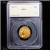 Image 4 : *HIGHLIGHT OF ENTIRE AUCTION* 1911-d Gold Indian Half Eagle $5 Graded ms63+ By SEGS (fc)
