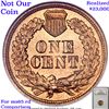 Image 8 : ***Auction Highlight*** 1867/67 FS-301 S-1b RPD Indian Cent 1c Graded Choice+ Unc RD By USCG (fc)