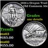 Image 1 : 1926-s Oregon Trail Old Commem Half Dollar 50c Grades Unc Details