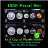 Image 1 : 1955 Proof Set in Capital Plastic Holder