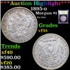 Image 1 : ***Auction Highlight*** 1895-o Morgan Dollar $1 Graded vf++ By USCG (fc)