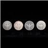 Image 9 : Group of 28 Mixed Date Barber 25c