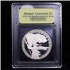 Image 2 : Proof 2012-P Star Spangled Banner Modern Commem Dollar $1 Graded GEM++ Proof Deep Cameo By USCG