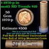 Image 1 : Shotgun Lincoln 1c roll, 1970-p 50 pcs Brandt Wrapper