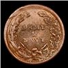 Image 3 : 1863 Liberty Cap F-7a-316a R3 Civil War Token 1c Grades Select Unc BN