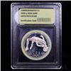 Image 2 : Proof 1996-P Olympics High Jump Modern Commem Dollar $1 Graded GEM++ Proof Deep Cameo By USCG