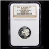 Image 2 : Proof NGC 2002-s Silver Indiana Washington Quarter 25c Graded pr69 dcam By NGC