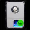 Image 3 : Proof NGC 2002-s Silver Indiana Washington Quarter 25c Graded pr69 dcam By NGC