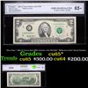 Image 1 : *Star Note * 1995 $2 Green Seal FRN (Atlanta, GA) FR-1936* "Millenium Note" Serial Number Graded cu6