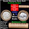 Image 1 : Buffalo Nickel Shotgun Roll in Old Bank Style 'Automat Horn & Hardart' Wrapper 1920 & d Mint Ends Gr