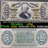 Image 1 : 1870's US Fractional Currency 50¢ Third Issue Fr-1331 Grades vf++
