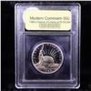 Image 2 : Proof 1986-S Liberty Modern Commem Half Dollar 50c Graded GEM++ Proof Deep Cameo By USCG