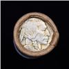 Image 2 : Buffalo Nickel Shotgun Roll in Old Bank Style 'Automat Horn & Hardart' Wrapper 1919 & d Mint Ends Gr