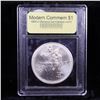 Image 2 : 1995-d Olympics Gymnastics Modern Commem Dollar $1 Graded ms70, Perfection By USCG