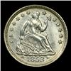 Image 2 : ***Auction Highlight*** 1853-p Seated Liberty Half Dime 1/2 10c Graded Choice+ Unc By USCG (fc)