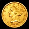 Image 2 : ***Auction Highlight*** 1840 C Charlotte Gold Liberty Half Eagle $5 Graded Select Unc By USCG (fc)