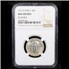 Image 2 : NGC 1917-d Ty I Standing Liberty Quarter 25c Graded unc details By NGC